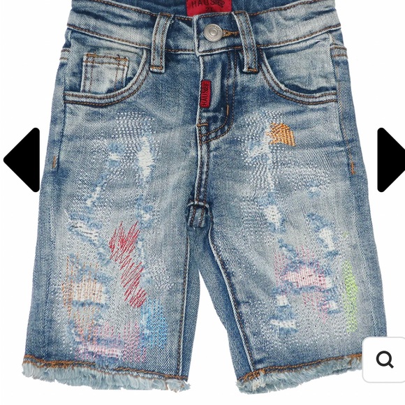 Kids and toddlers Jean shorts multiple sizes in stock - Picture 3 of 4
